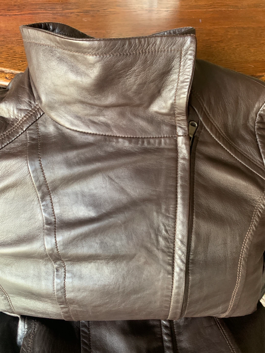 DANIER Brown Leather Jacket