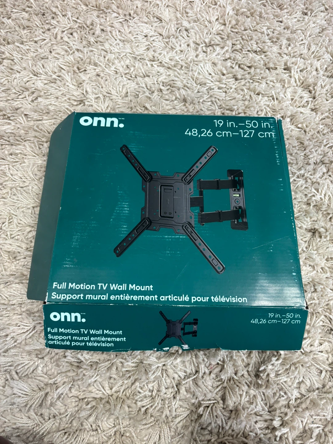 Onn. Full Motion TV Wall Mount 19"-50" - photo 4