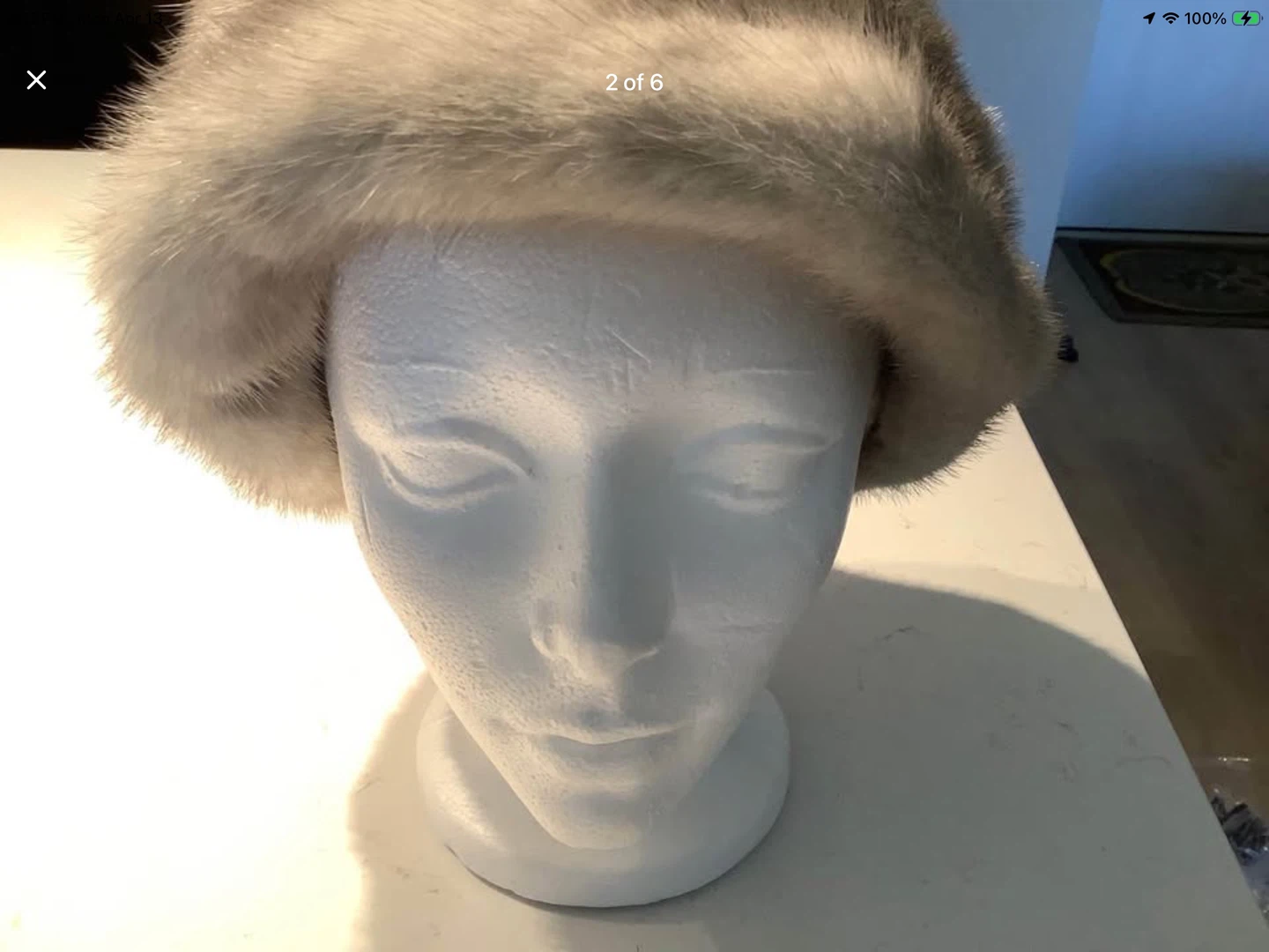 #3 Vintage Ladies Mink Fur Hat 🐞 - photo 2