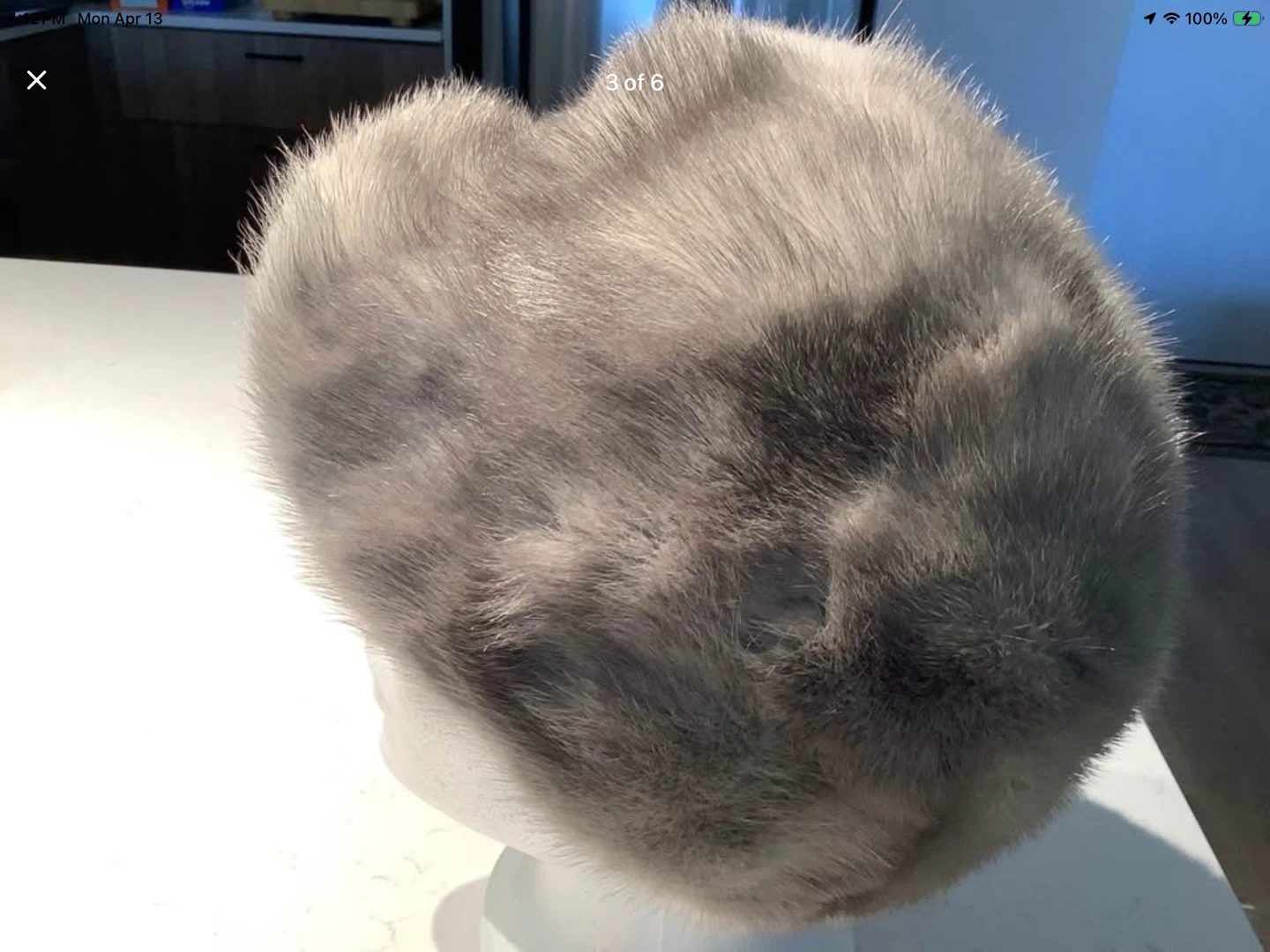 #3 Vintage Ladies Mink Fur Hat 🐞 - photo 3