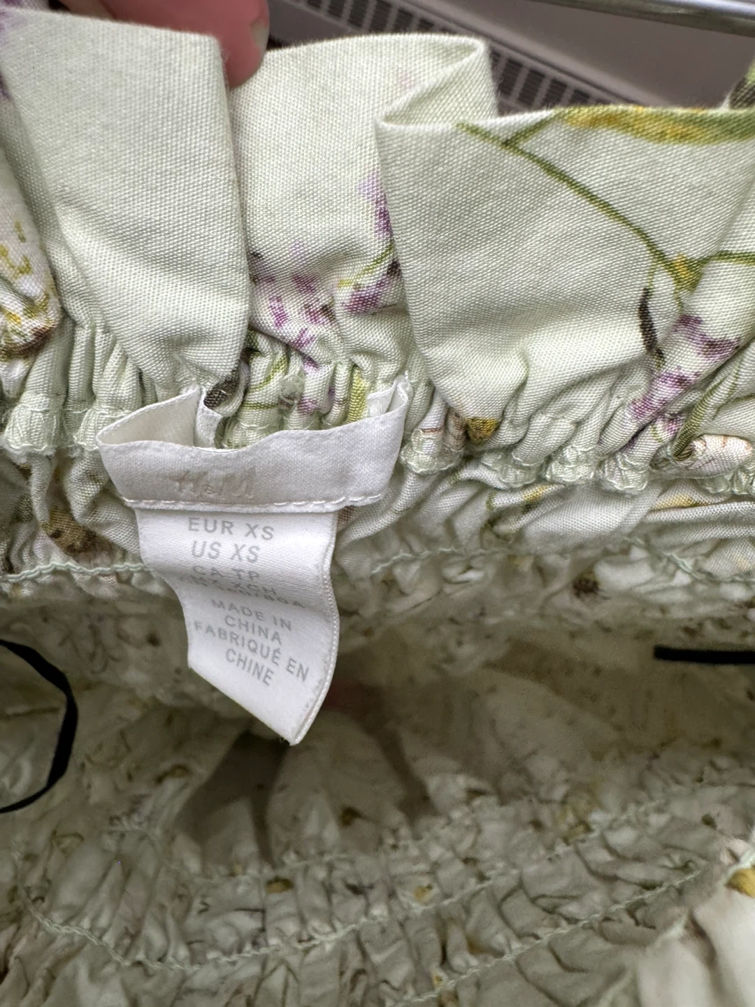 H&M Smocked Floral Maxi Dress - XS - photo 5