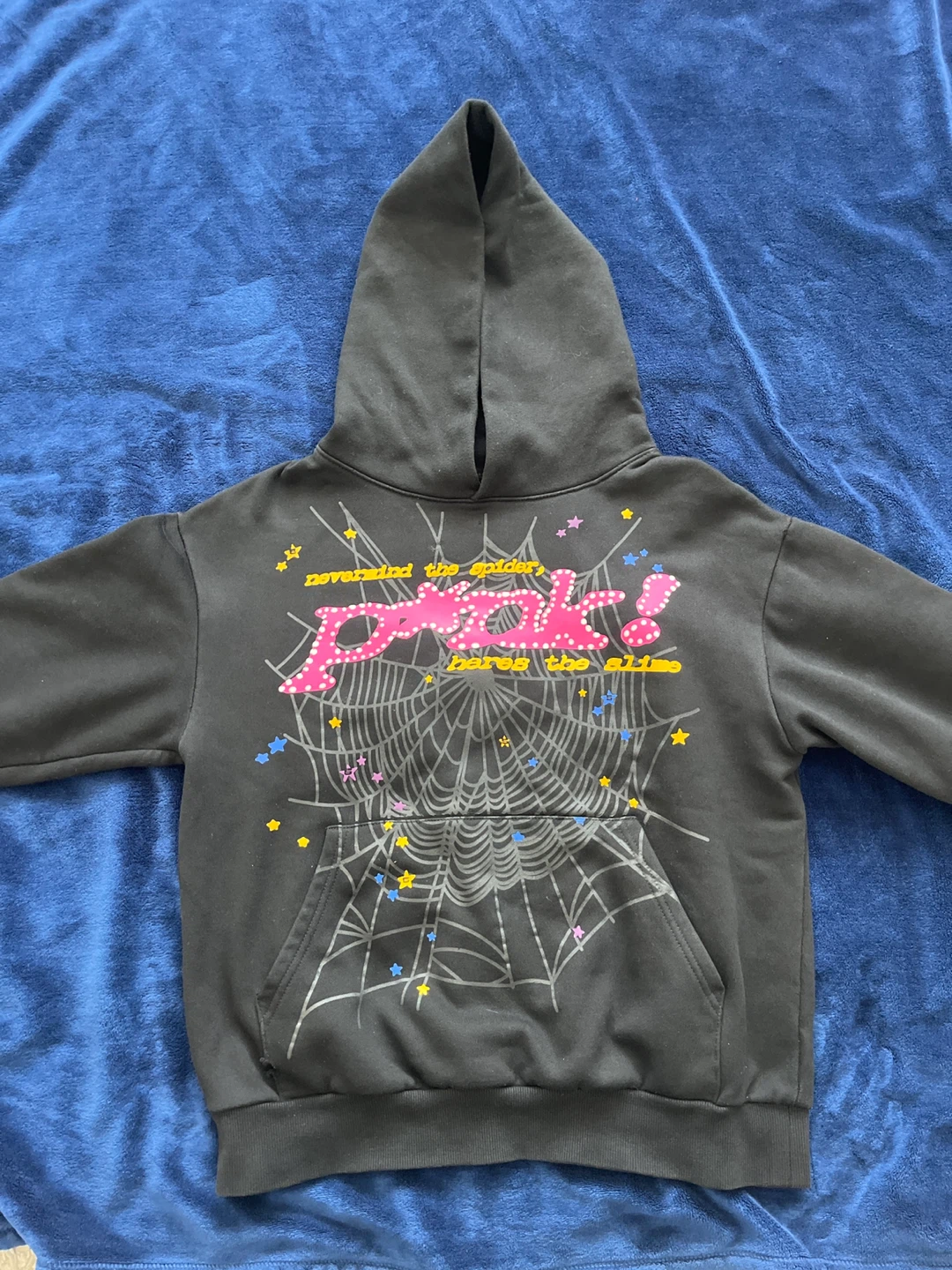 Spider hoodie punk size small