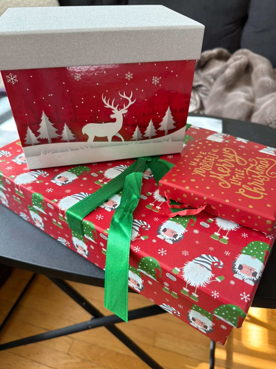 Set of 3 Christmas Gift Boxes