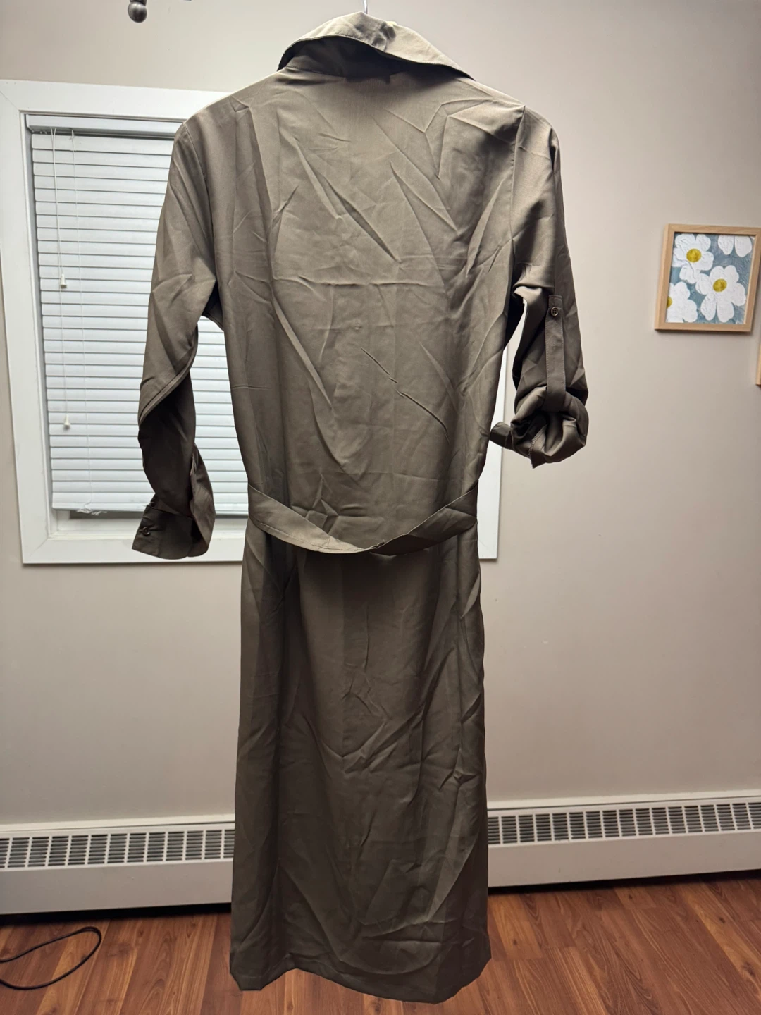 Color Catcher Utility Dress - Khaki - photo 2