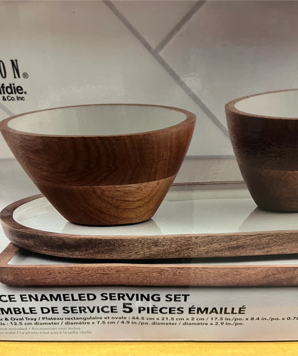 Home Inspiration 5 Piece Enameled Serving Set - photo 2