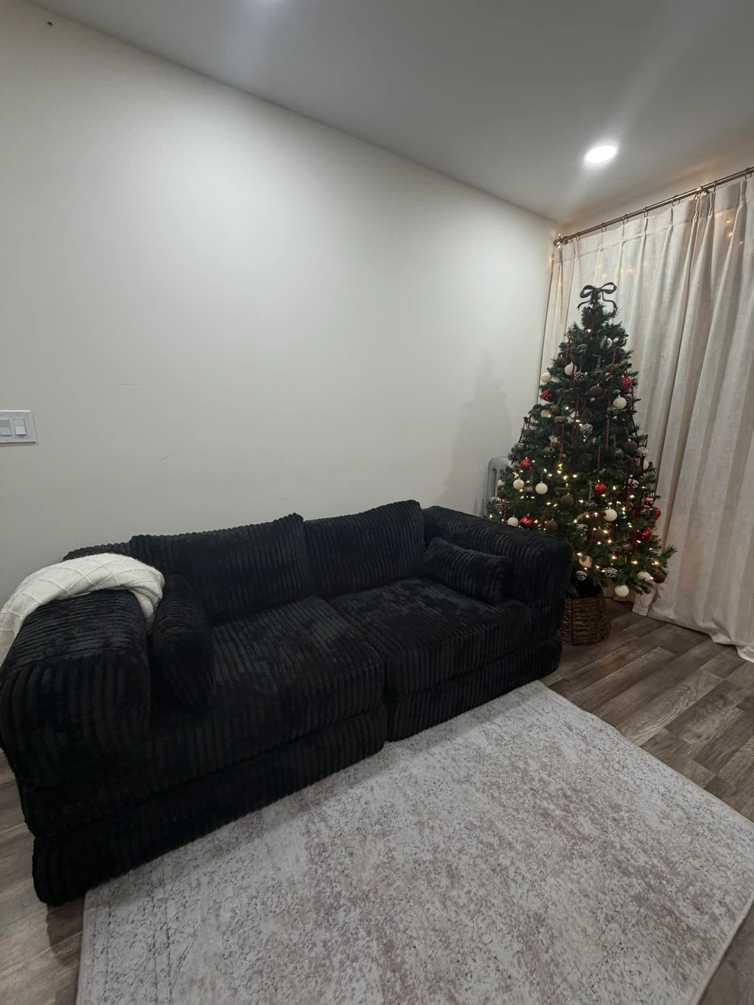 Corduroy Folding Convertible Sleeper Sofa Bed