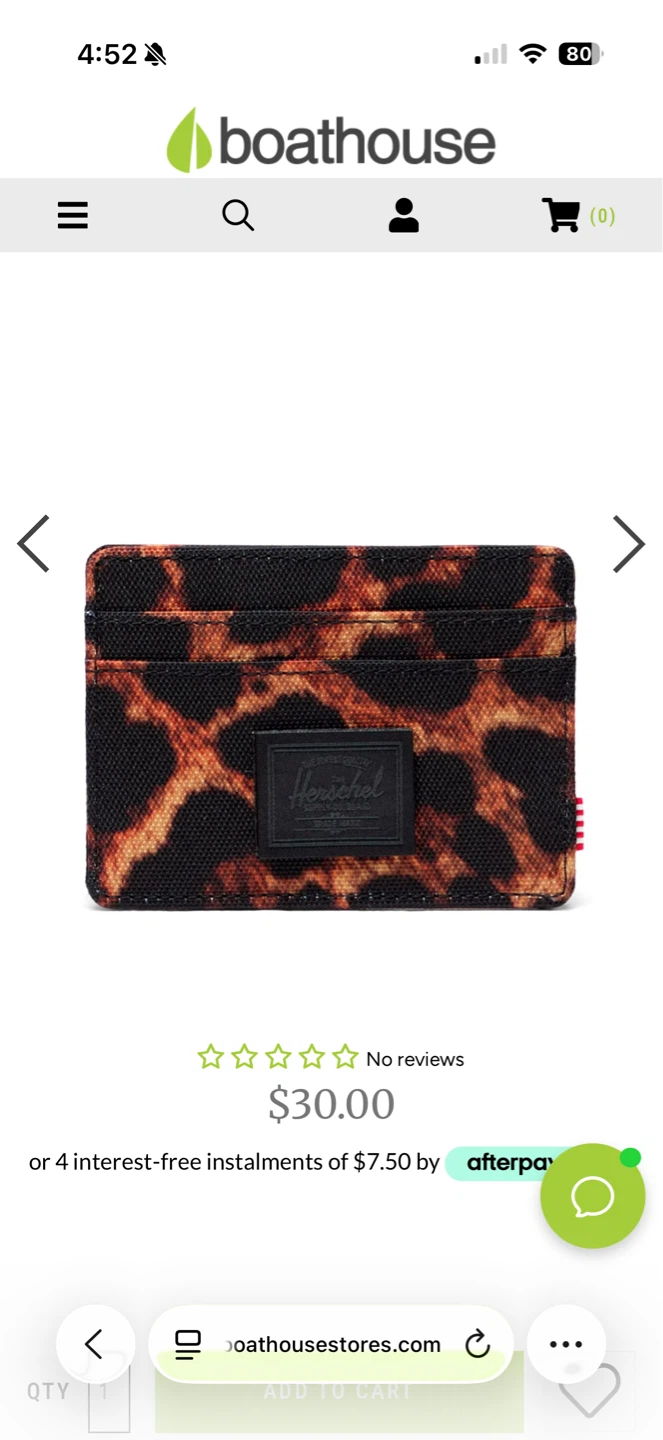 Herschel Charlie Card Case - Leopard - photo 2