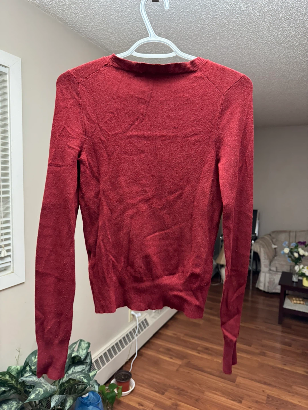 ONLY Red Crewneck Long Sleeve Sweater - photo 2