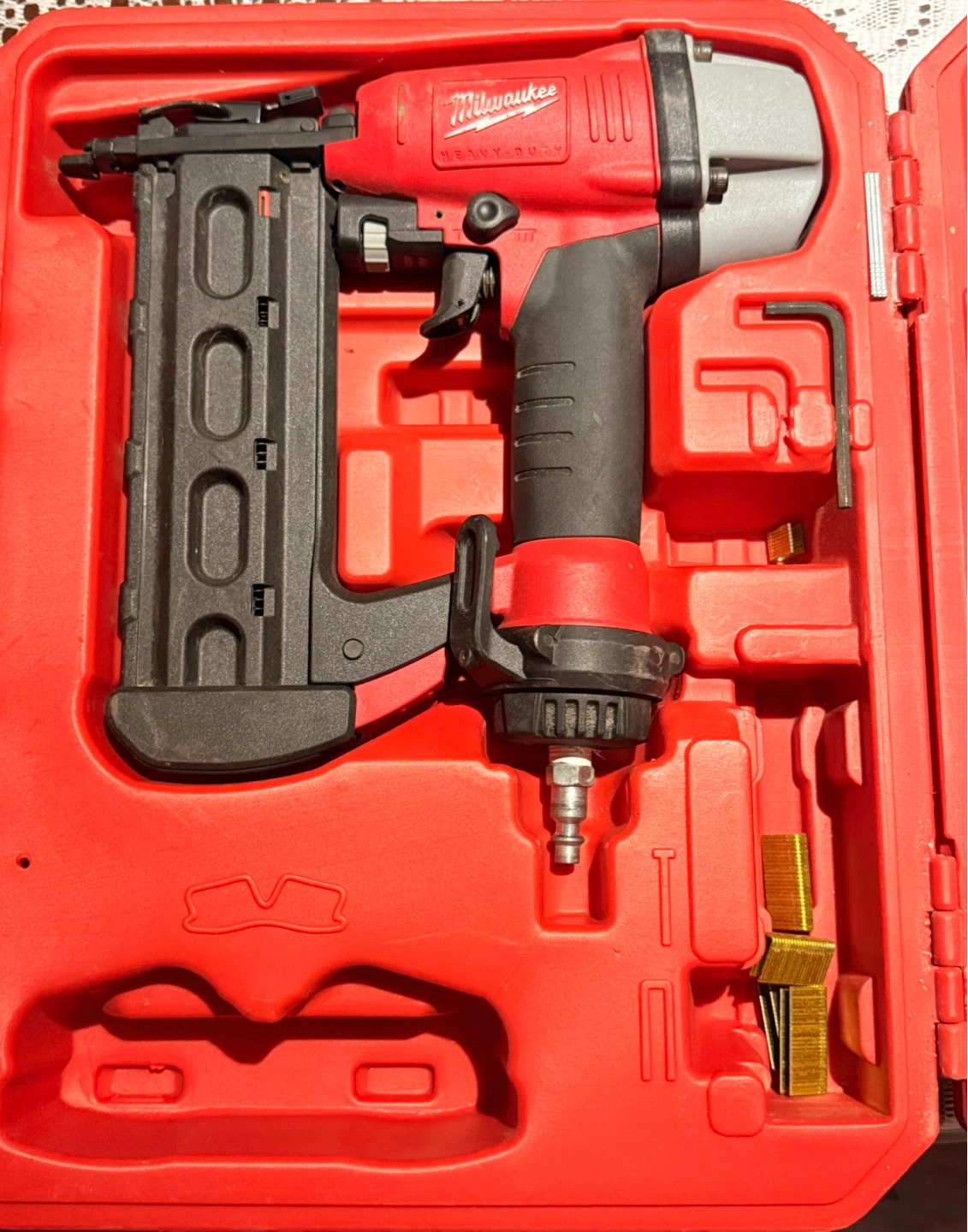 Milwaukee Brad Nailer with Case