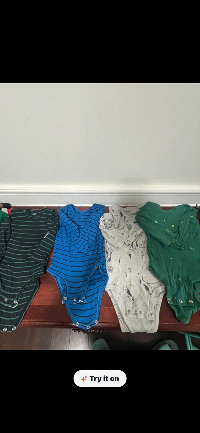Baby Clothes Lot - Bodysuits, Pants, Hats, Blankets - photo 2