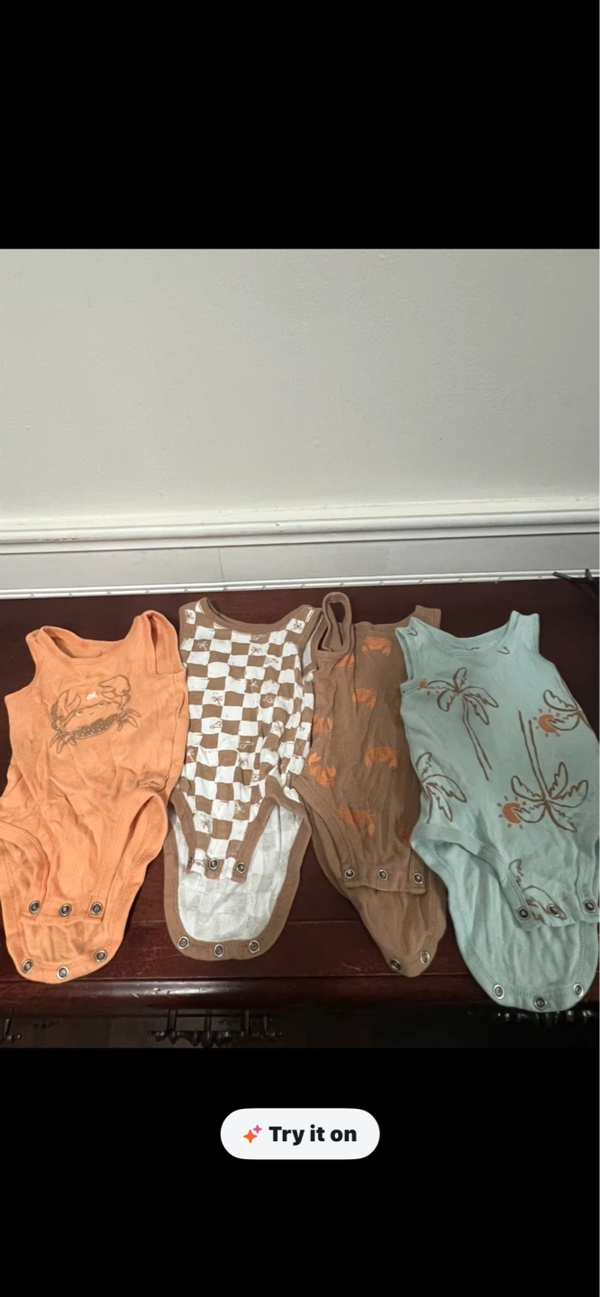 Baby Clothes Lot - Bodysuits, Pants, Hats, Blankets - photo 3