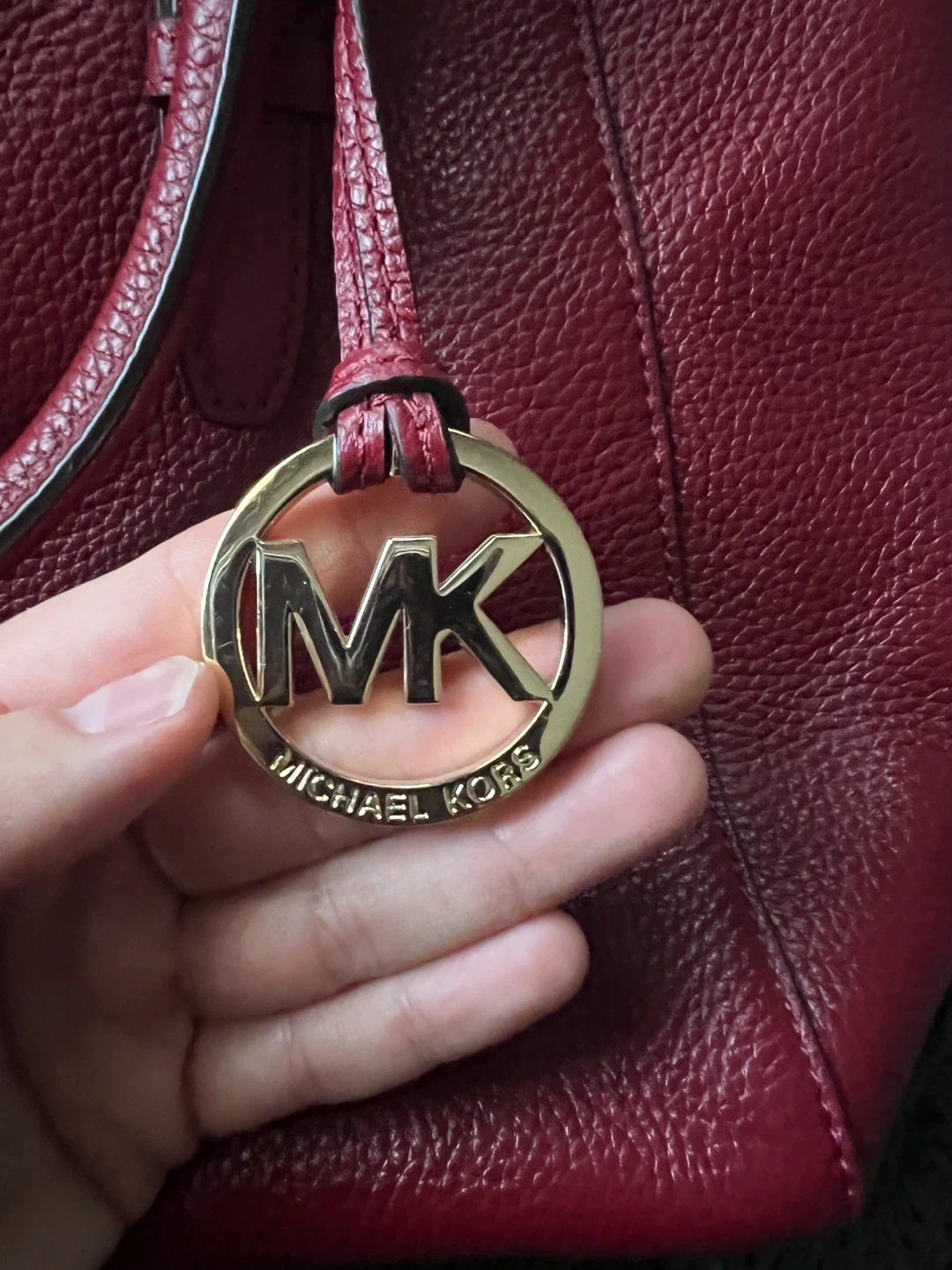 Michael Kors Red Leather Satchel Handbag - photo 2