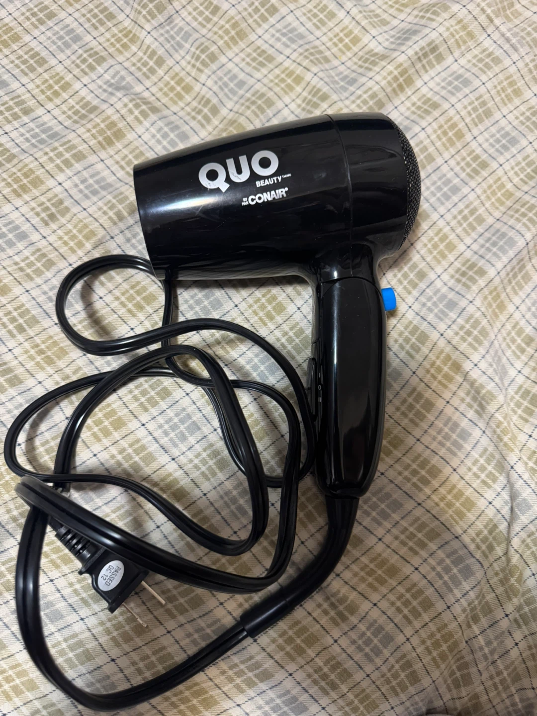 QUO Beauty by Conair Compact Travel Hair Dryer - photo 3