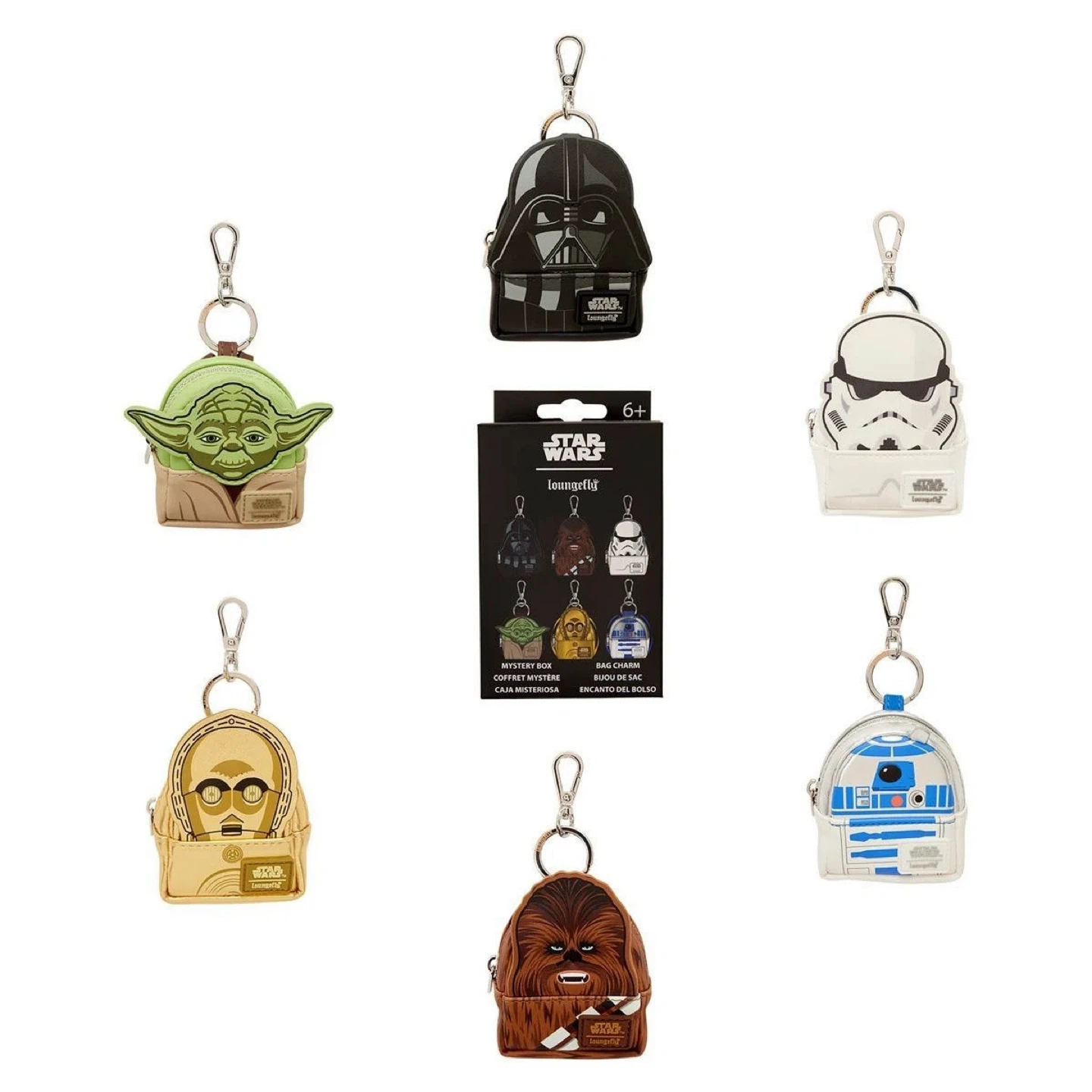 Loungefly Star Wars Mystery Bag Charm Collection