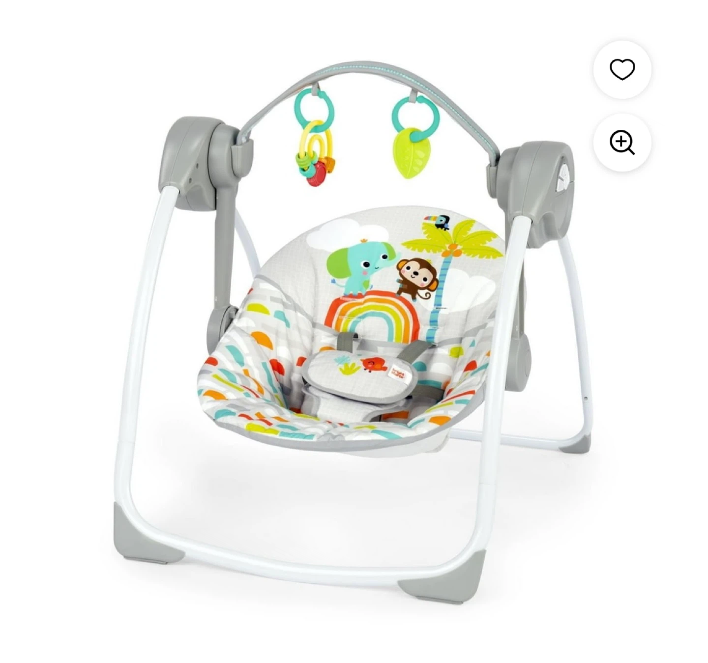 Bright Starts "Rocking Safari" Baby Swing
