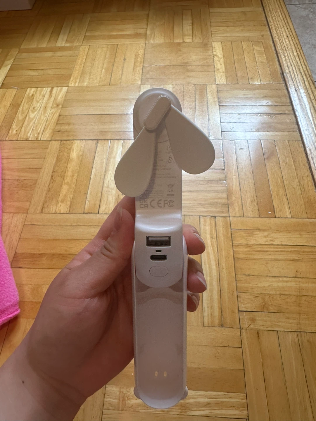 JISULIFE 3-in-1 Handheld Fan - photo 2