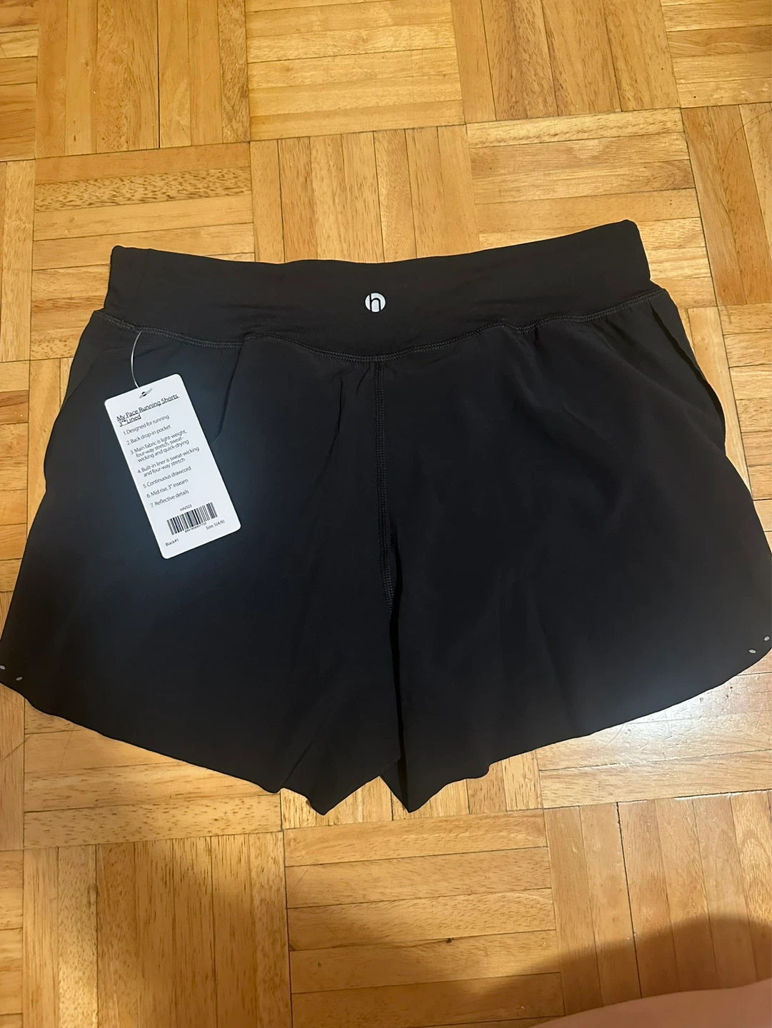 My Pace Running Shorts Black Size S - photo 2