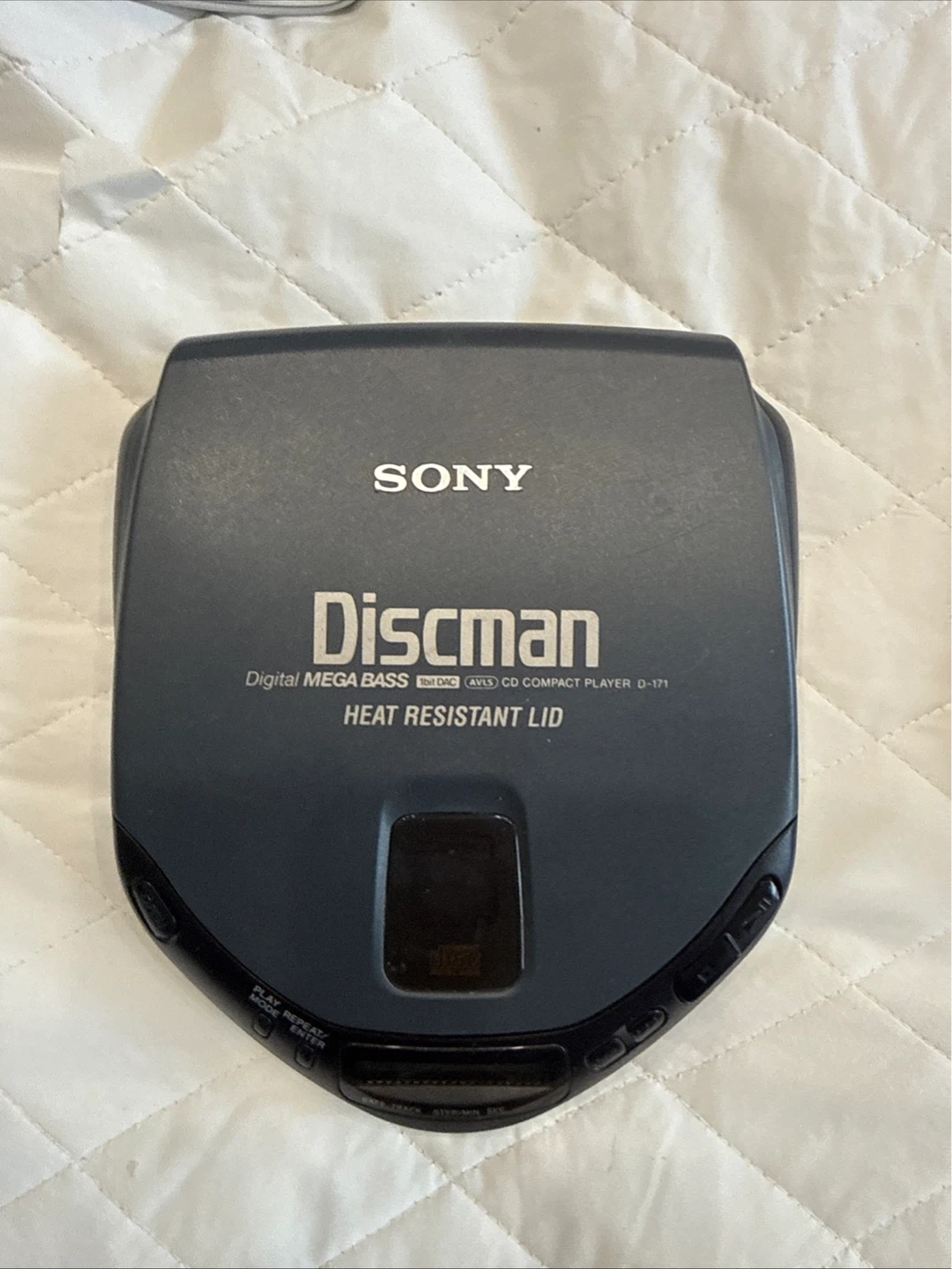 Sony Discman D-171 Portable CD Player