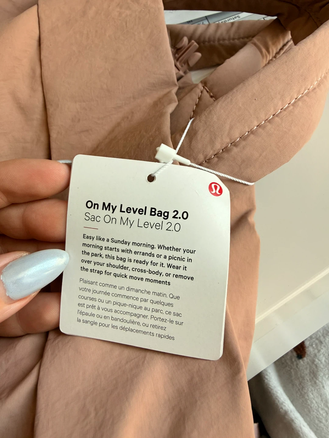 Lululemon On My Level Bag 2.0 19L - Pink Clay - photo 4