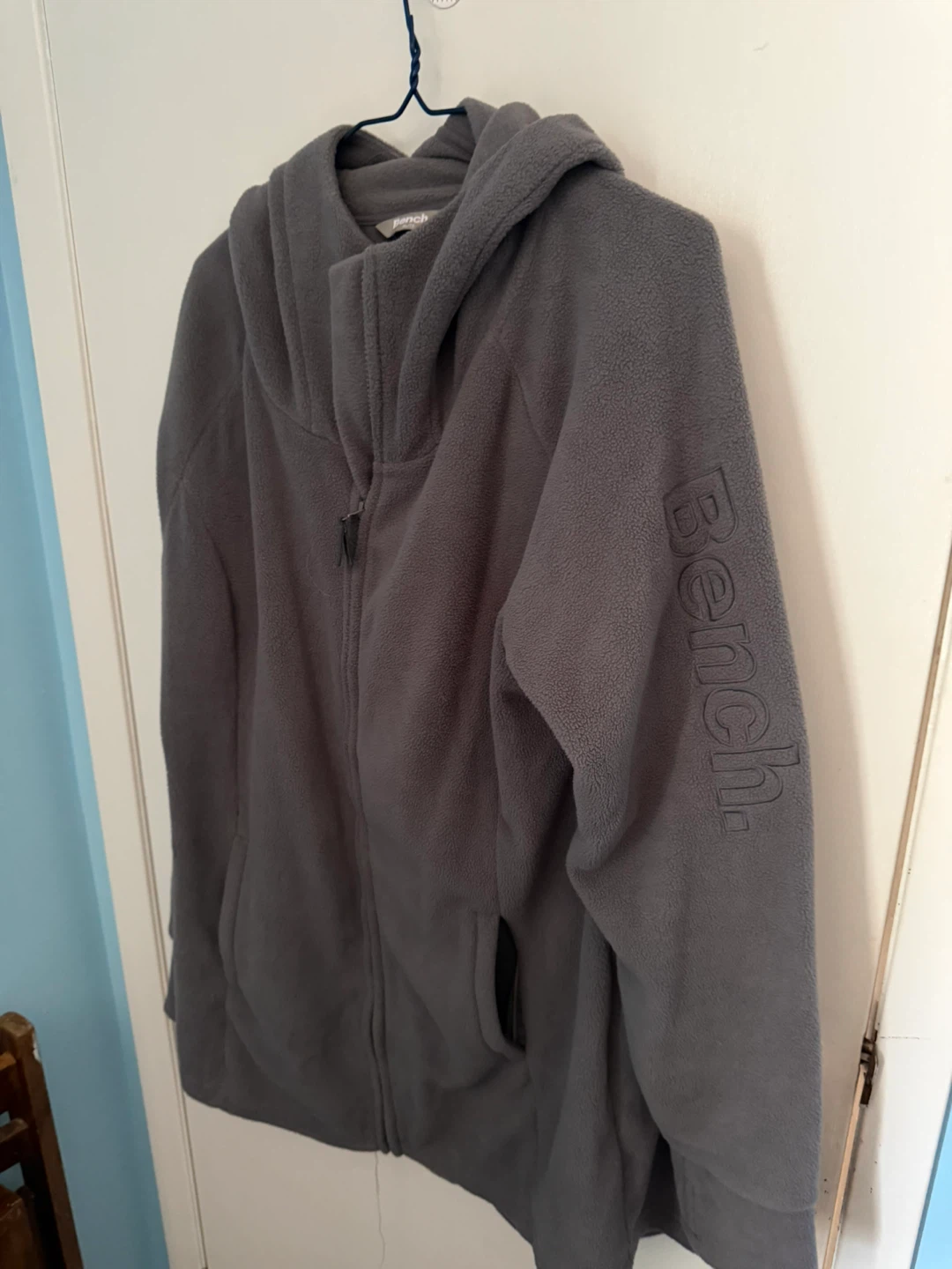 Grey Bench Fleece Hoodie