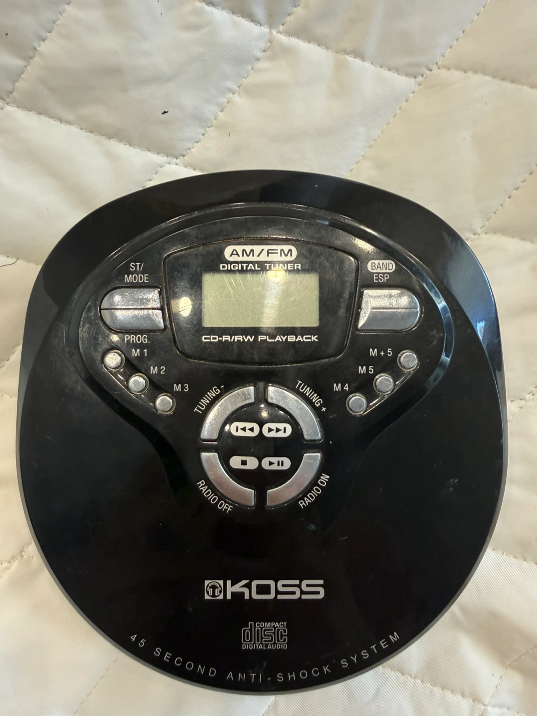 Koss CD Player AM/FM Tuner