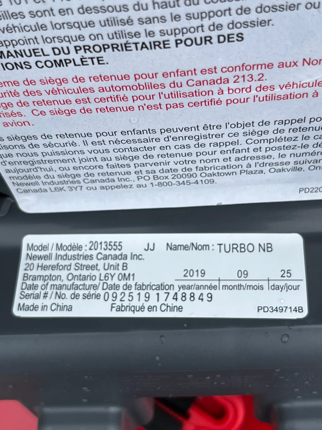 Graco Turbo NB Booster Car Seat - photo 5