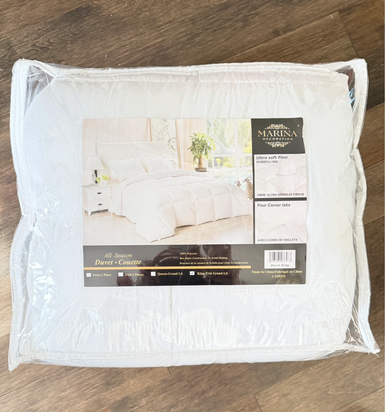 Marina Decoration All Season Duvet - King （Brand New）