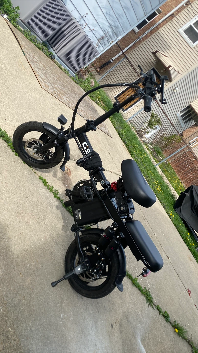 CS Electric Folding Bike - photo 2