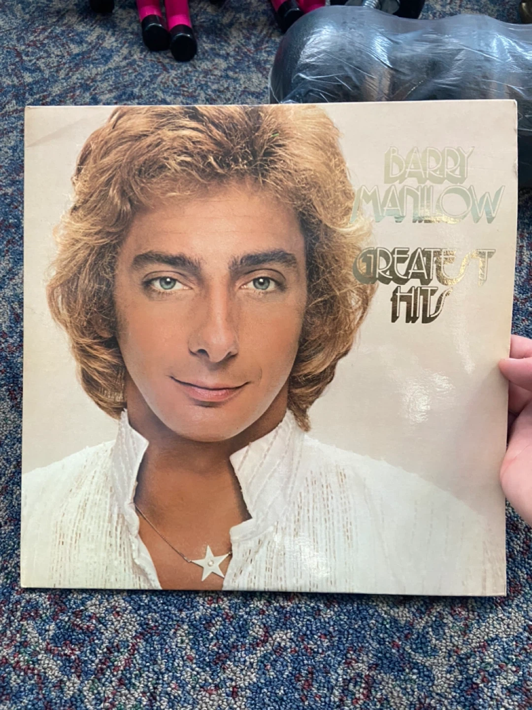 Barry Manilow Greatest Hits Vinyl Record Album