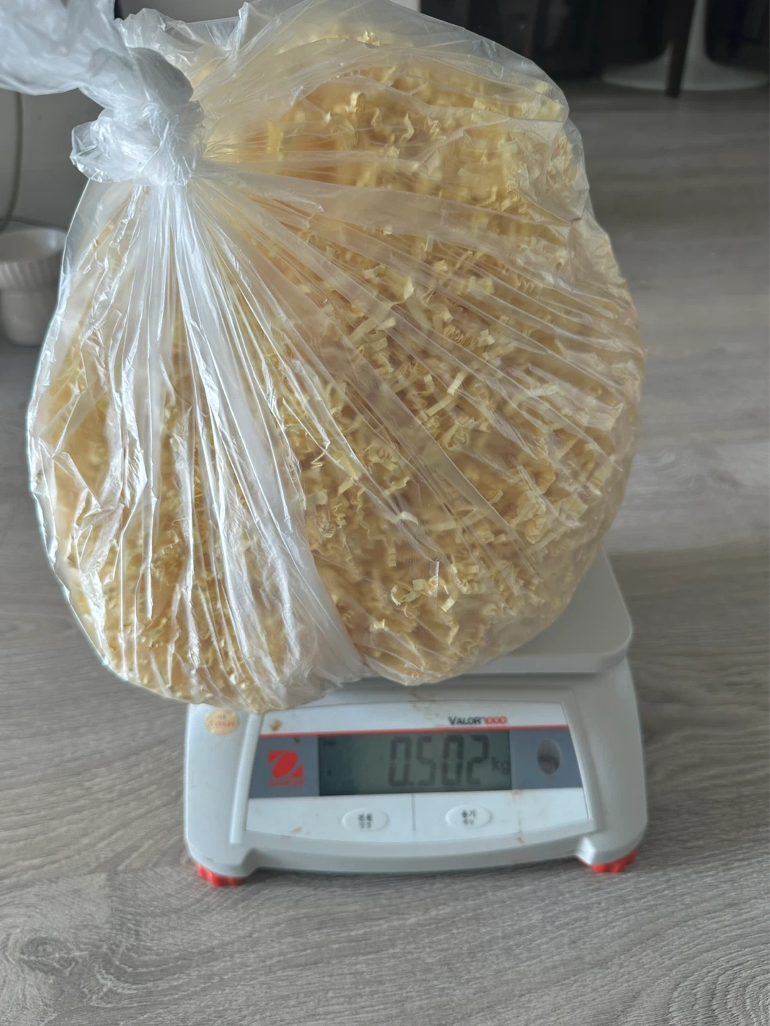 New Crinkle Paper Fill 1lb - yellow
