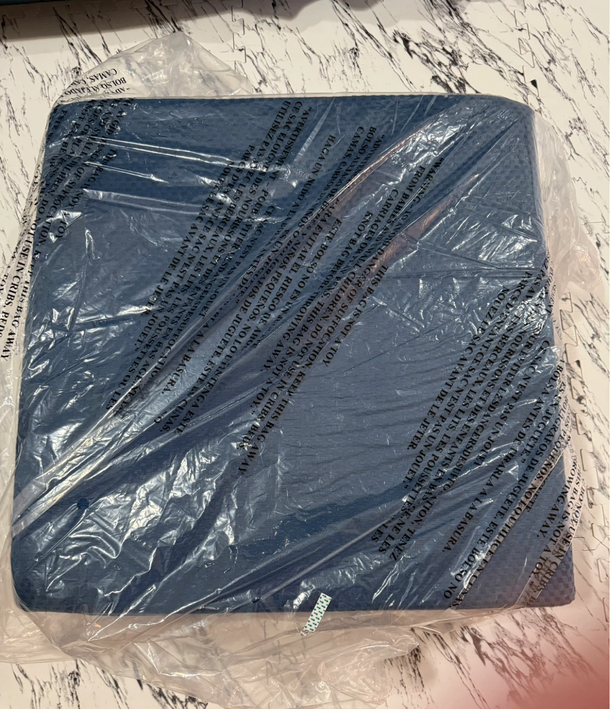 Navy Blue Tri-Fold Mattress - photo 2