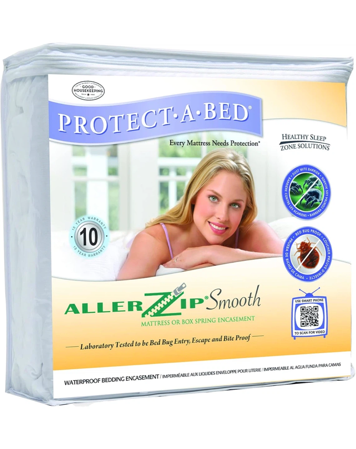 Protect-A-Bed AllerZip Smooth Mattress Encasement （New） - Twin - photo 4