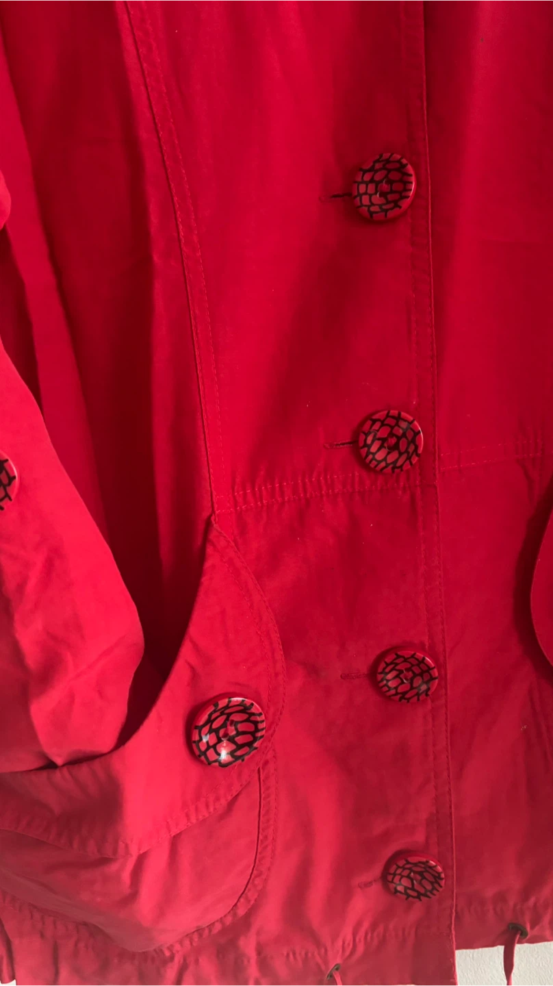 Red Jacket with Decorative Buttons - photo 4