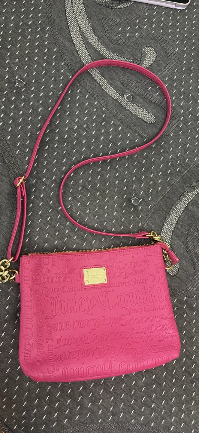 Pretty In Pink: Juicy Couture Shoulder Strap Bag