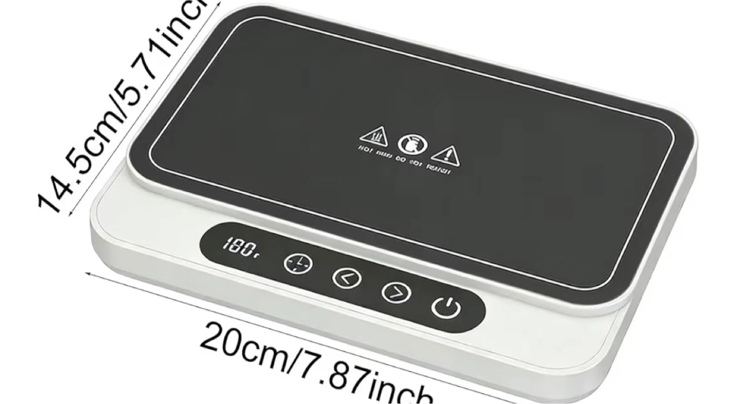 Electric Mug Warmer with Timer and Temperature Control - photo 3