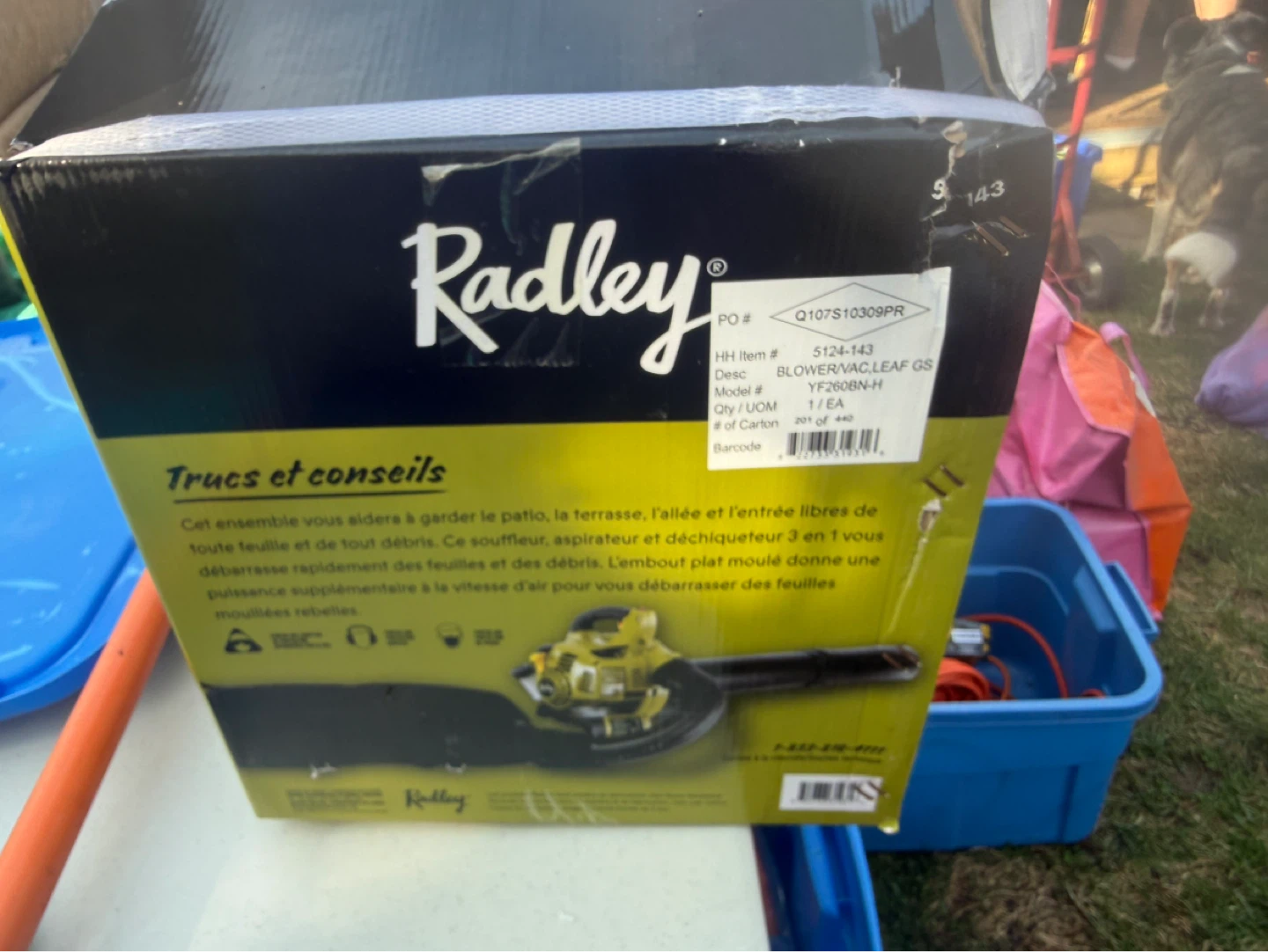 Radley 3-in-1 Blower/Vac