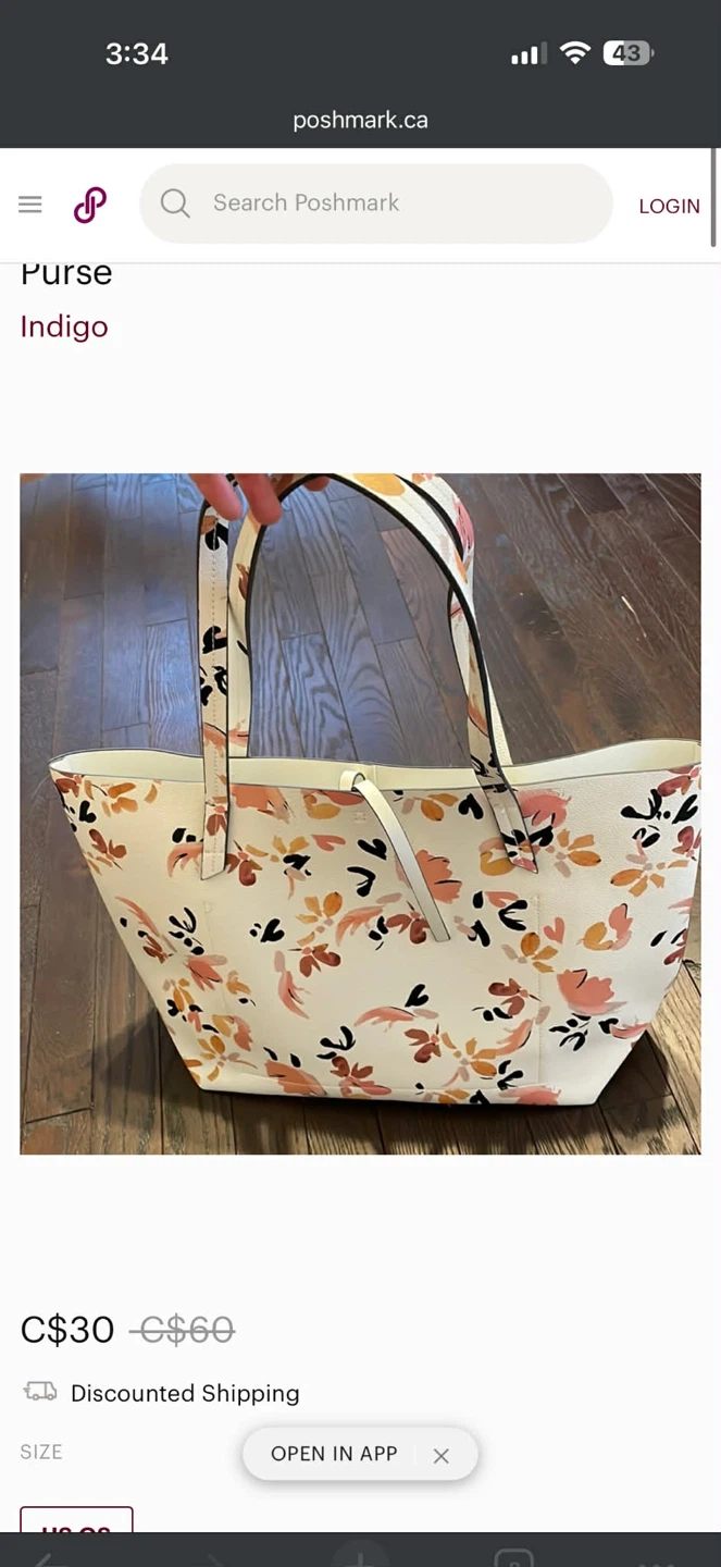 Floral Tote Bag - photo 2