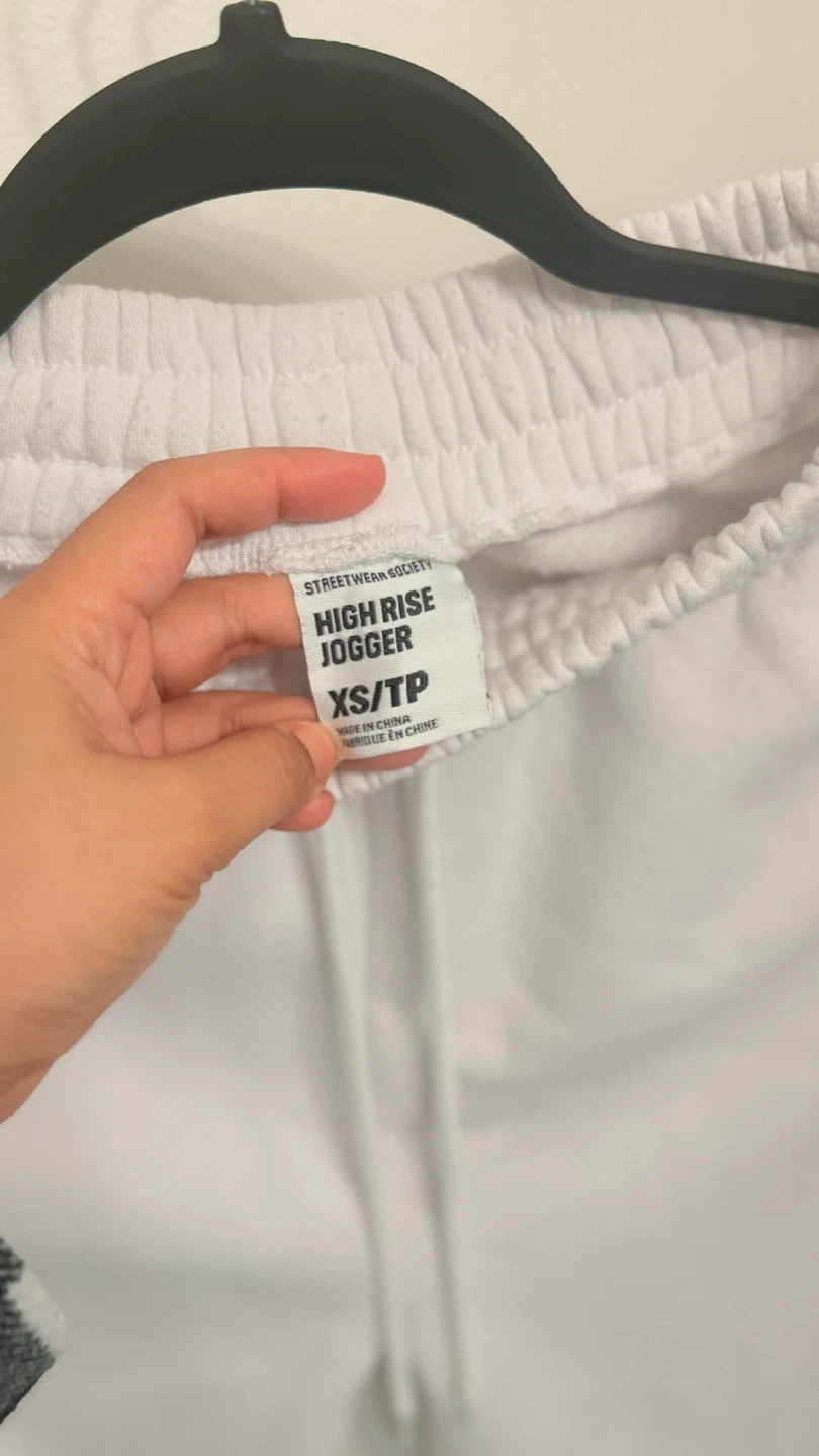Streetwear Society High Rise Joggers XS/TP White - photo 2