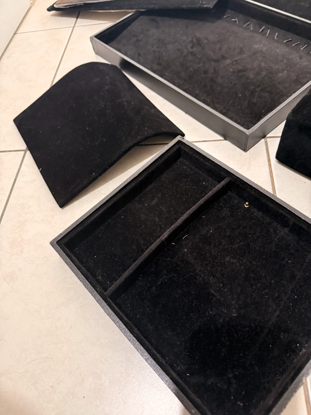 Black Velvet Jewellery Display Trays - photo 2
