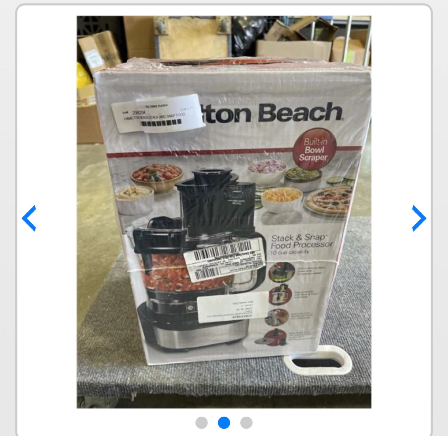 Hamilton Beach Stack & Snap Food Processor 10 Cup - photo 2