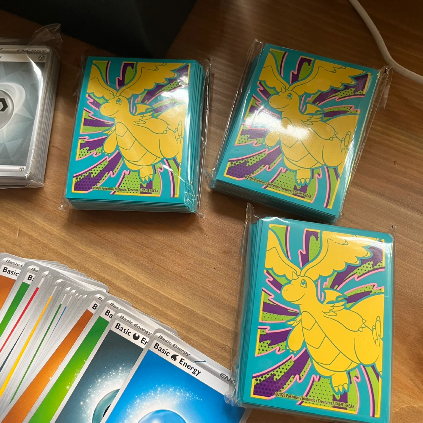 New Pokemon Ascended Heroes Sleeves + Energy Card Bundle - photo 4