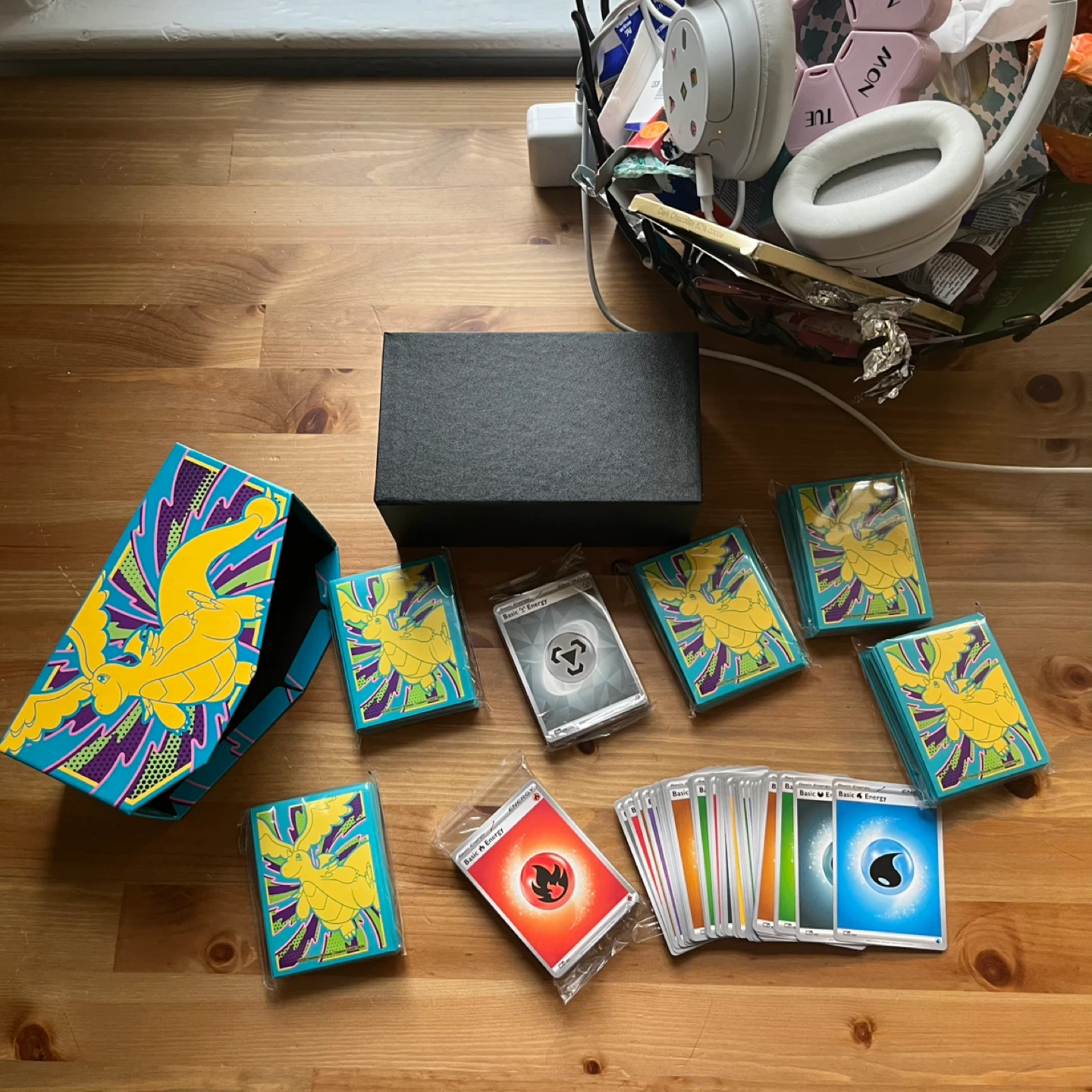 New Pokemon Ascended Heroes Sleeves + Energy Card Bundle - photo 2