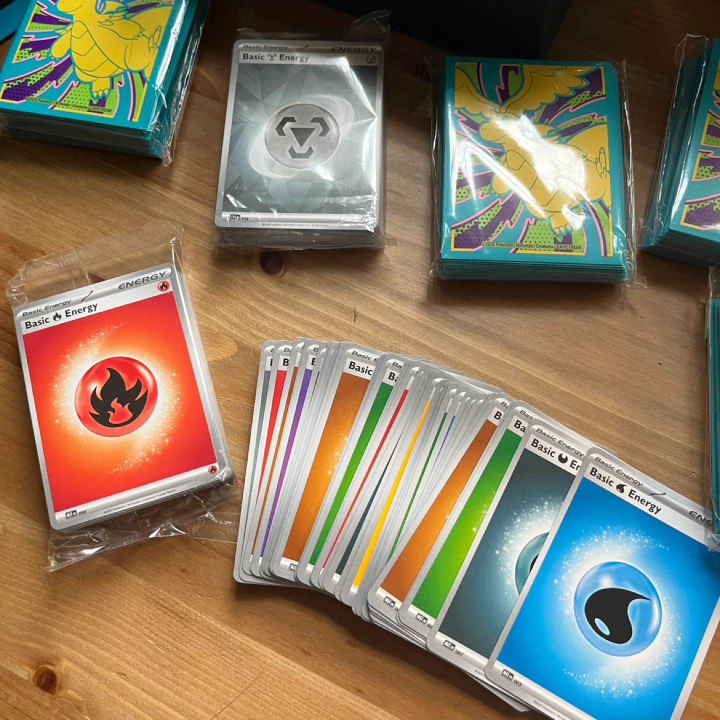 New Pokemon Ascended Heroes Sleeves + Energy Card Bundle - photo 5