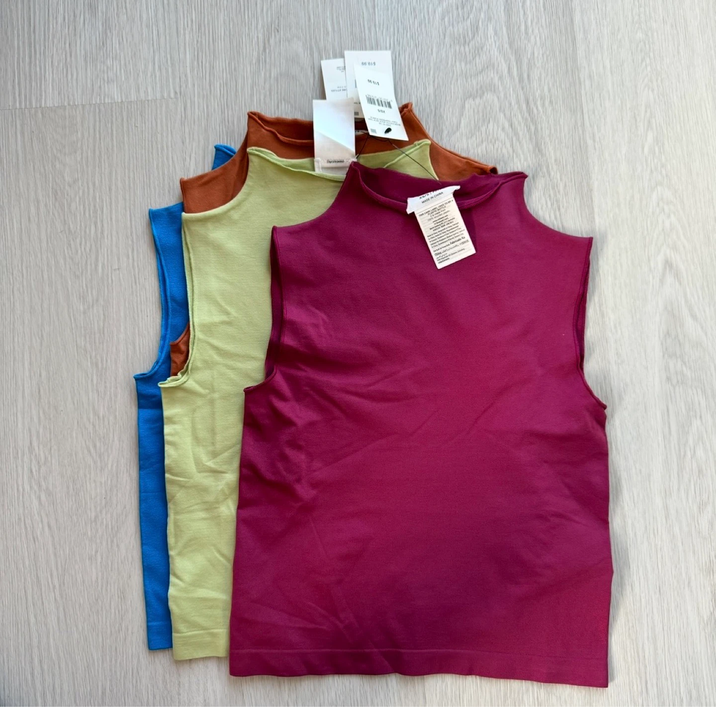 Bundle of 4 Cotton On sleeveless tank shirts