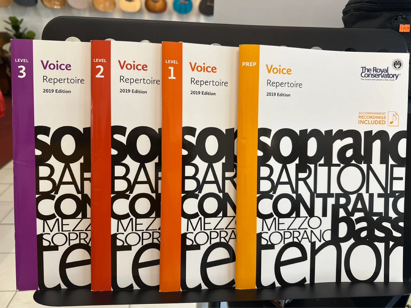 Royal Conservatory Voice Repertoire Books