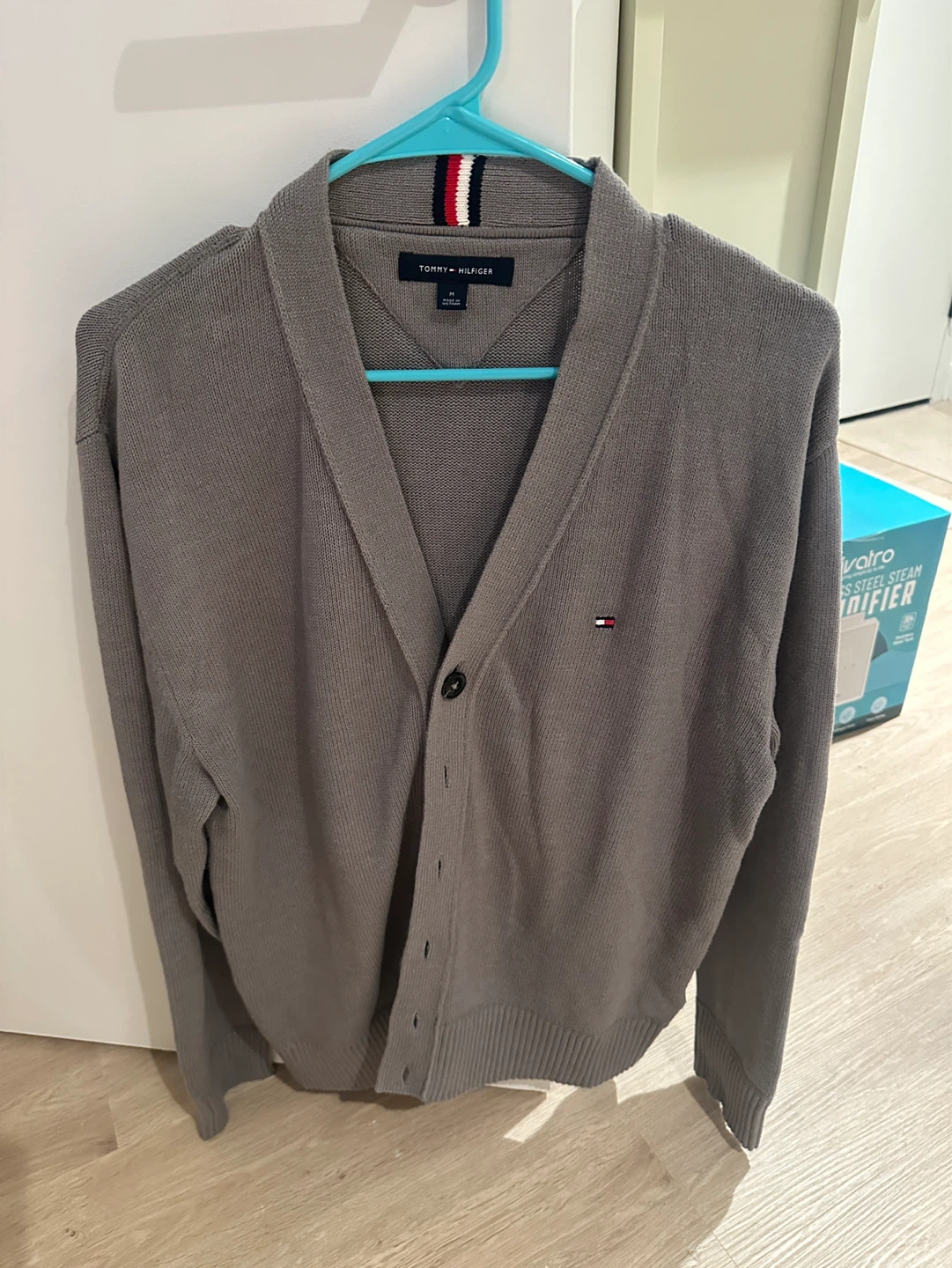 For Sale: [Tommy Hilfiger Men's V-Neck Cardigan - gley