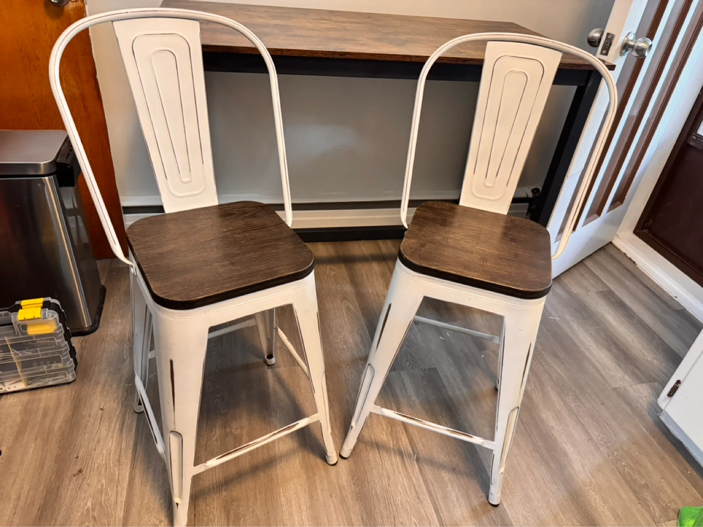 Set of 2  Counter Stools - photo 2