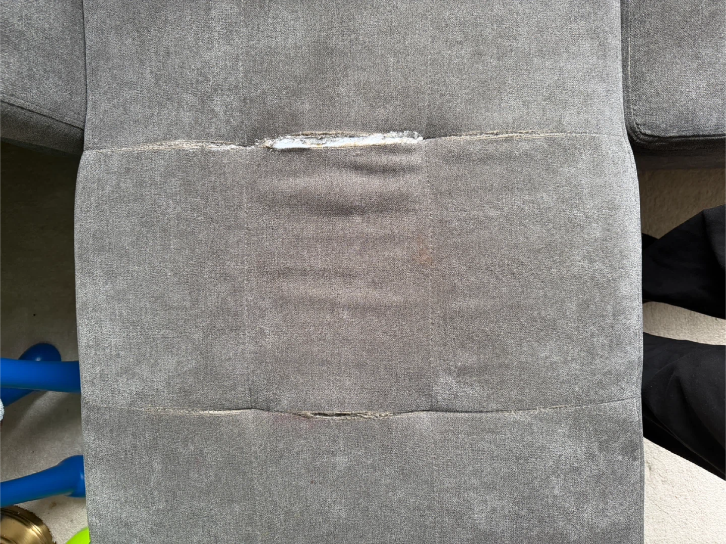 Grey Sectional Sofa with Storage - photo 2