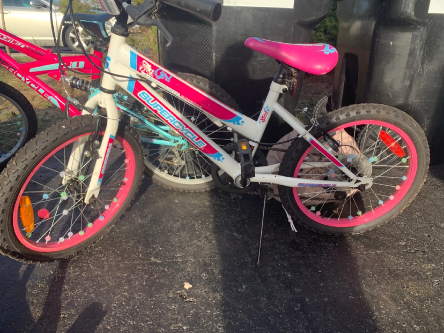 Supercycle Girls Bike - Pink and White