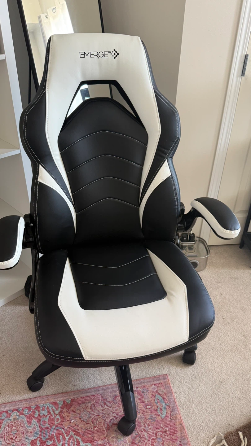 EMERGE Gaming Chair - Black/White